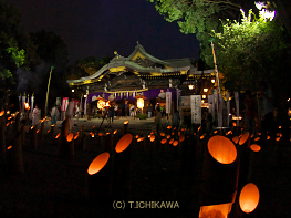 杉並大宮八幡　十五夜の神遊び